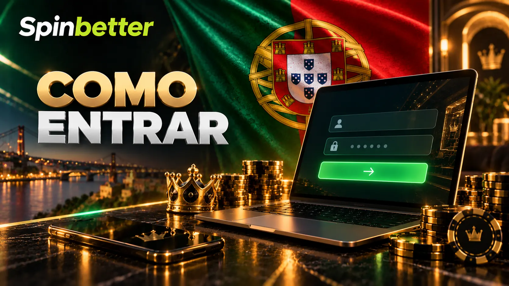 Que dados de acesso são precisos para entrar?