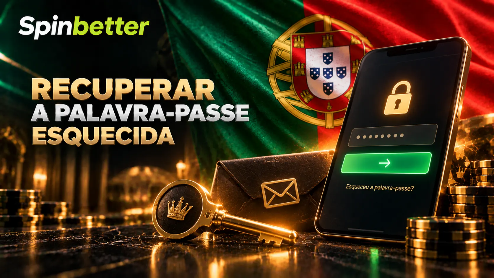 E se a palavra-passe já não funcionar?